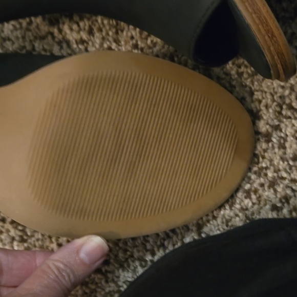 Black Open-Toe Women's Shoes From Maurices - Picture 6 of 6